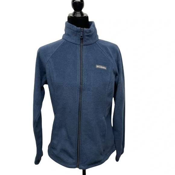 Columbia Benton Springs Fleece Jacket Women’s M WL6439 Full Zip Zipper pockets - Picture 3 of 10
